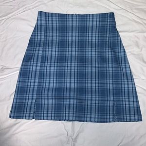 Brandy Melville Blue Cara Skirt